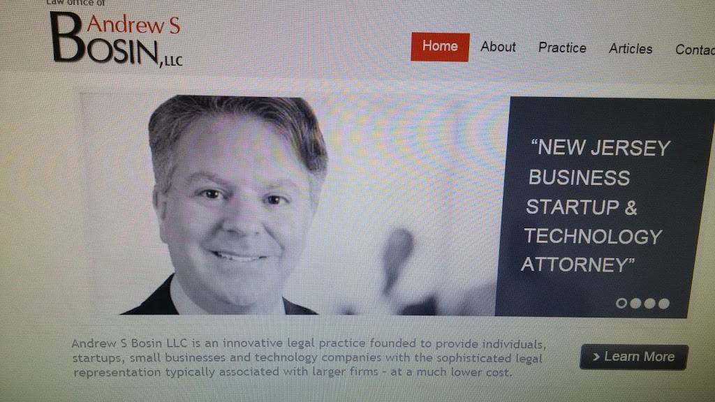 Tech Startup Lawyer | Tech Startup Attorney Andrew S. Bosin LLC | 36 Highland Rd, Glen Rock, NJ 07452, USA | Phone: (201) 446-9643