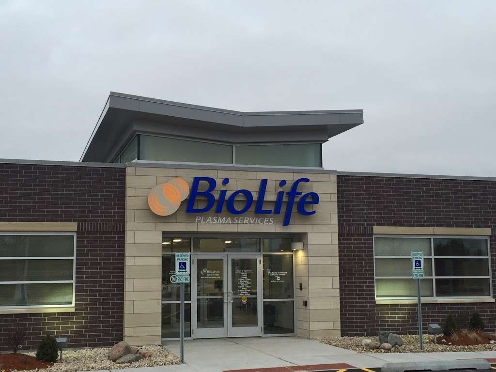 BioLife Plasma Services | 161 Lily Cache Ln, Bolingbrook, IL 60440, USA | Phone: (630) 378-7003