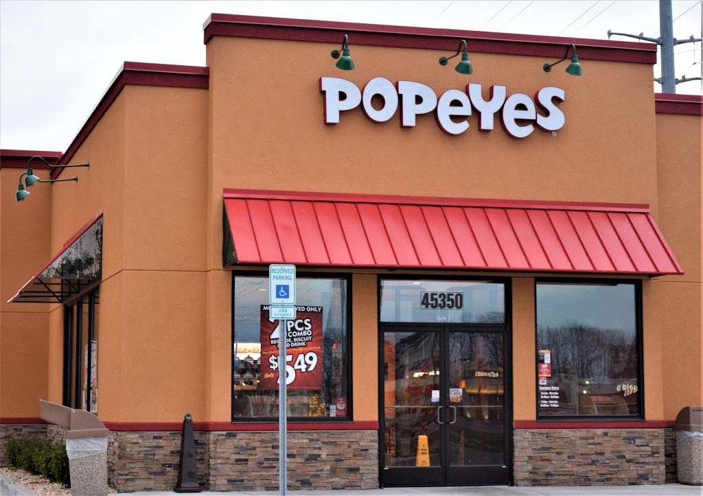 Popeyes Louisiana Kitchen | 45350 Alton Ln, California, MD 20619, USA | Phone: (240) 237-8176