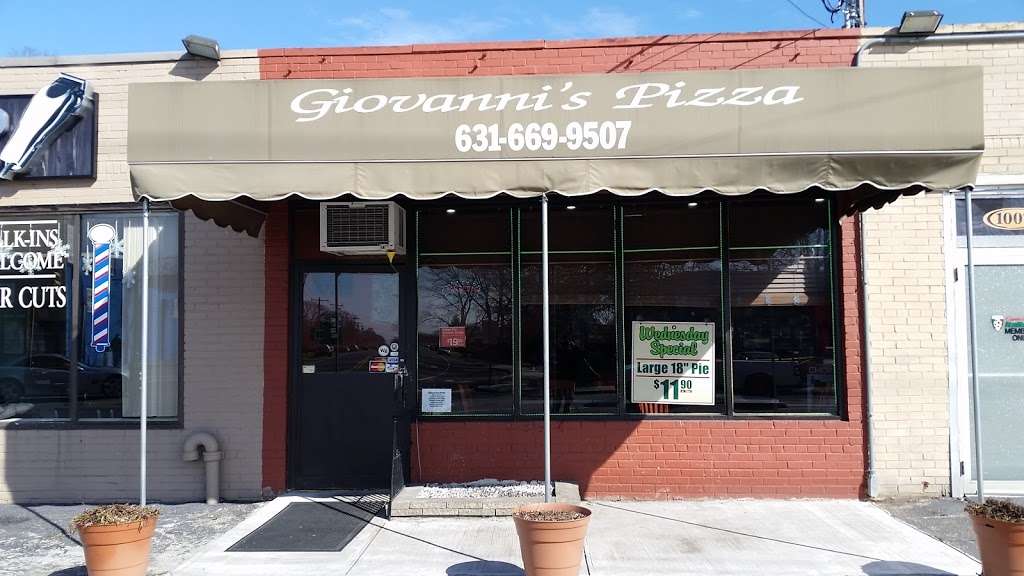 Giovannis Pizza | 1009 Little E Neck Rd, West Babylon, NY 11704, USA | Phone: (631) 669-9507