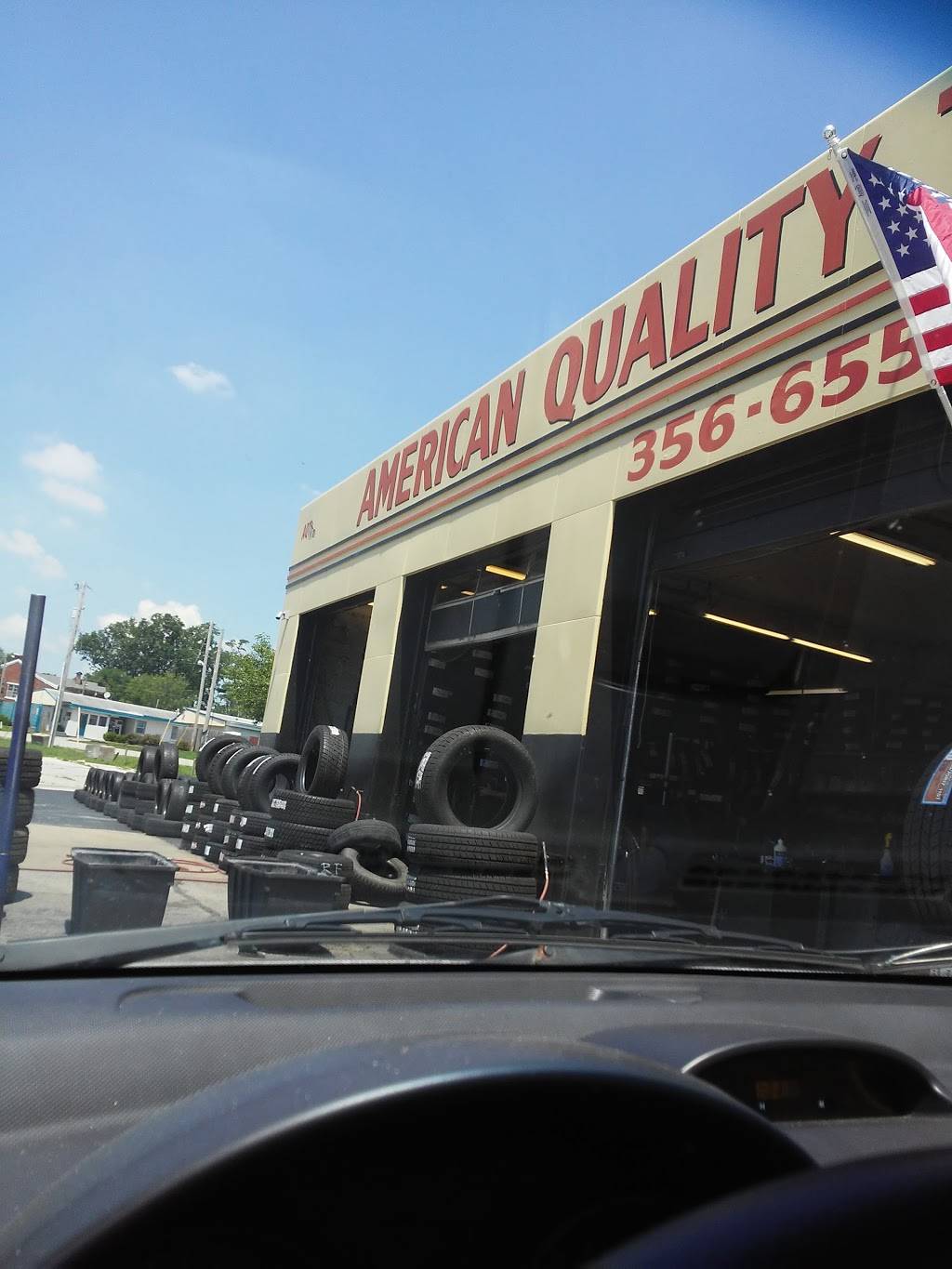 American Quality Tire Co | 9910 E US Hwy 40, Independence, MO 64055, USA | Phone: (816) 356-6550