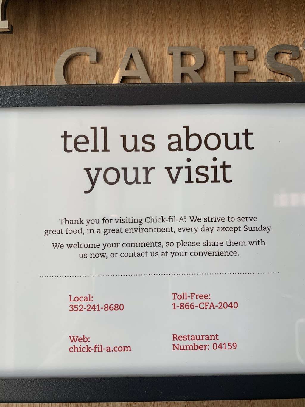 Chick-fil-A | 3365 Hammock Ridge Rd, Clermont, FL 34711, USA | Phone: (352) 241-8680