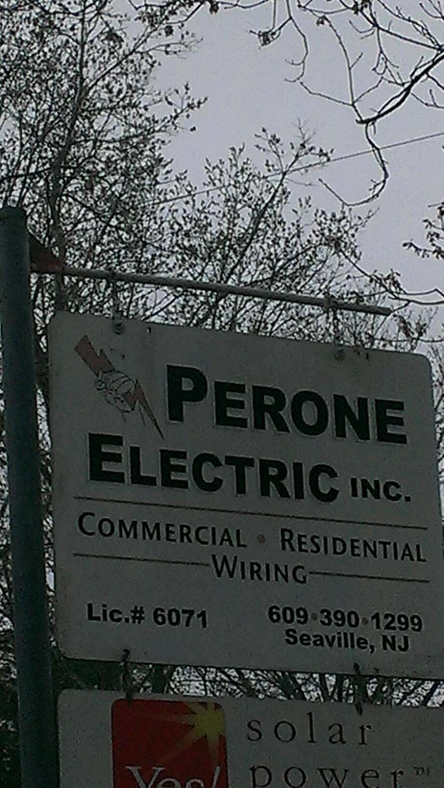 Perone Electric Inc | 74 Hope Corson Rd, Ocean City, NJ 08226, USA | Phone: (609) 390-1299