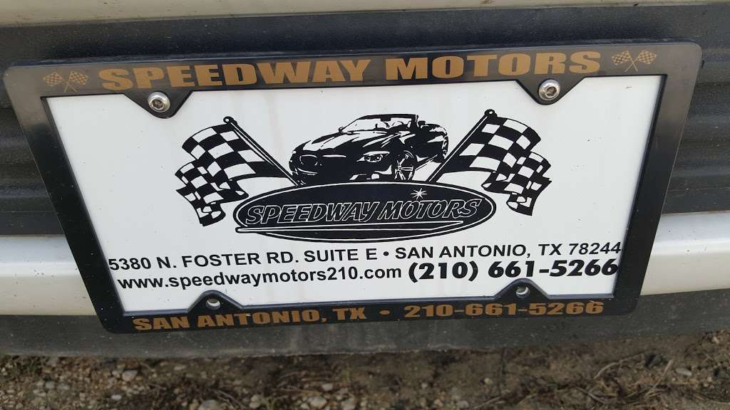 Speedway Motors | 5380 N Foster Rd, San Antonio, TX 78244 | Phone: (210) 661-5266