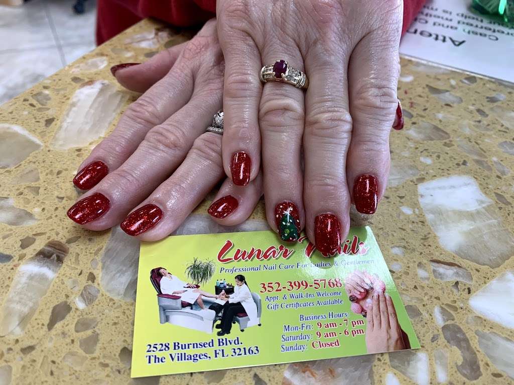 Lunar Nails | 2528 Burnsed Blvd, The Villages, FL 32163, USA | Phone: (352) 399-5768