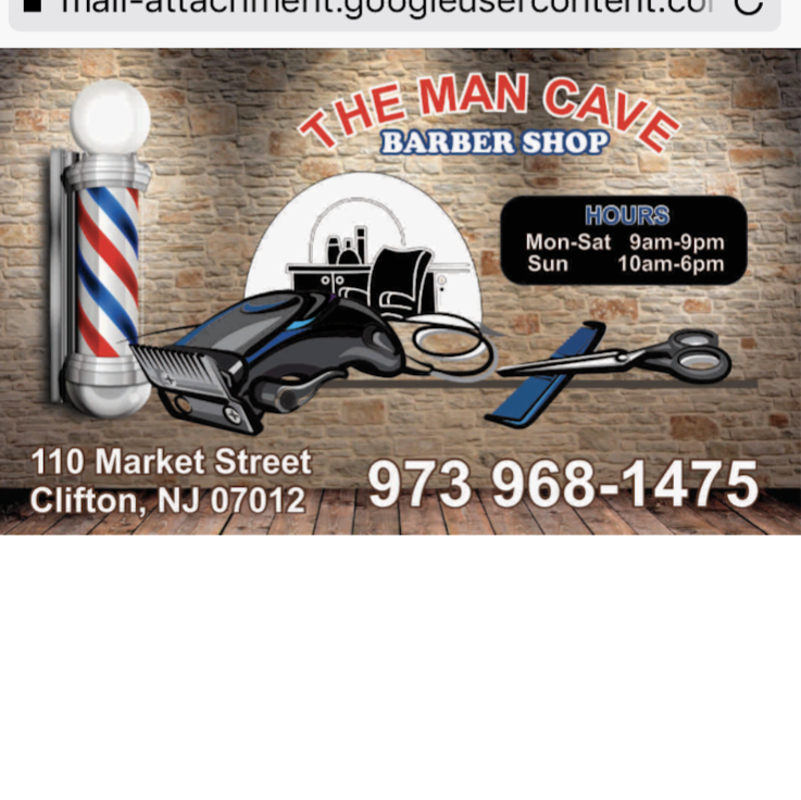 The Man Cave Barber Shop | 110 Market St, Clifton, NJ 07012, USA | Phone: (973) 689-4017