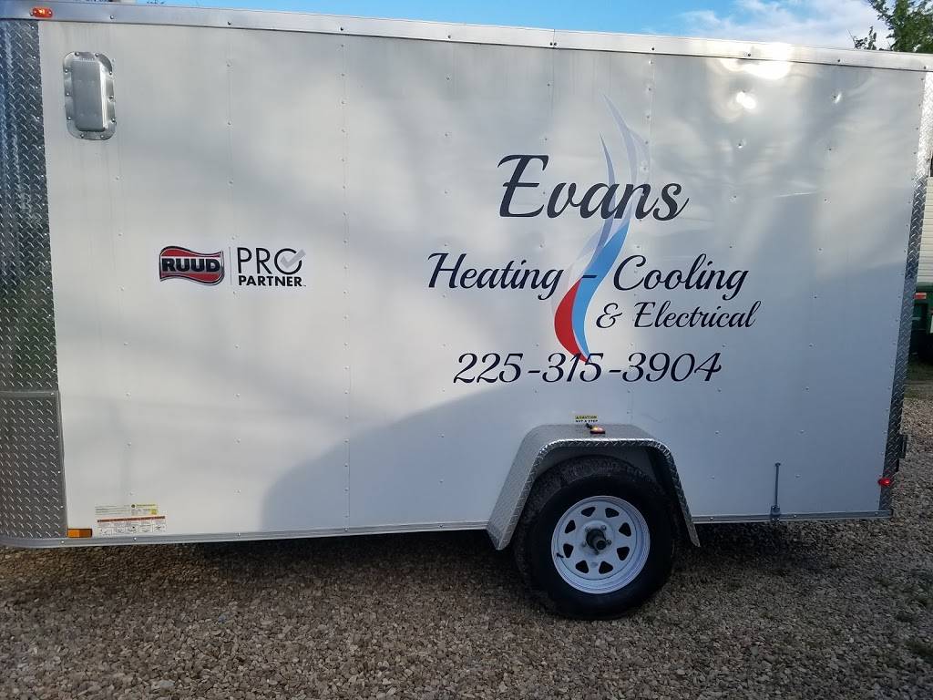 Evans Heating - Cooling & Electrical LLC | 36119 LA-16, Denham Springs, LA 70706, USA | Phone: (225) 315-3904