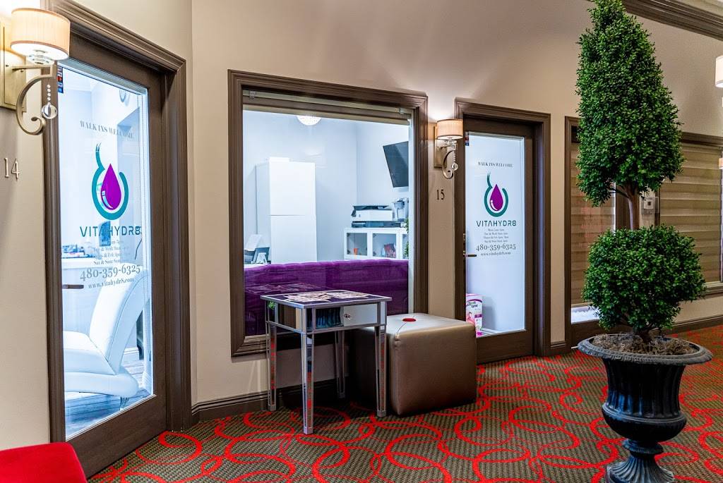 Vitahydr8 Beauty and Wellness Bar | 860 N Riverview, Mesa, AZ 85201, USA | Phone: (480) 359-6325