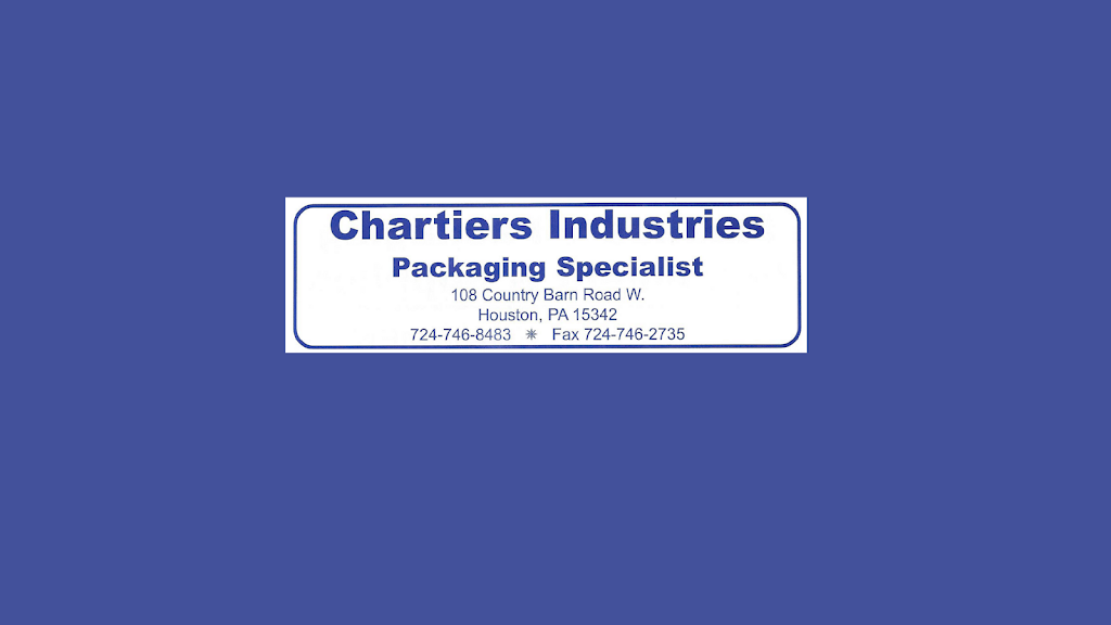 Chartiers Industries | 108 E Country Barn Rd W, Houston, PA 15342, USA | Phone: (724) 746-8483