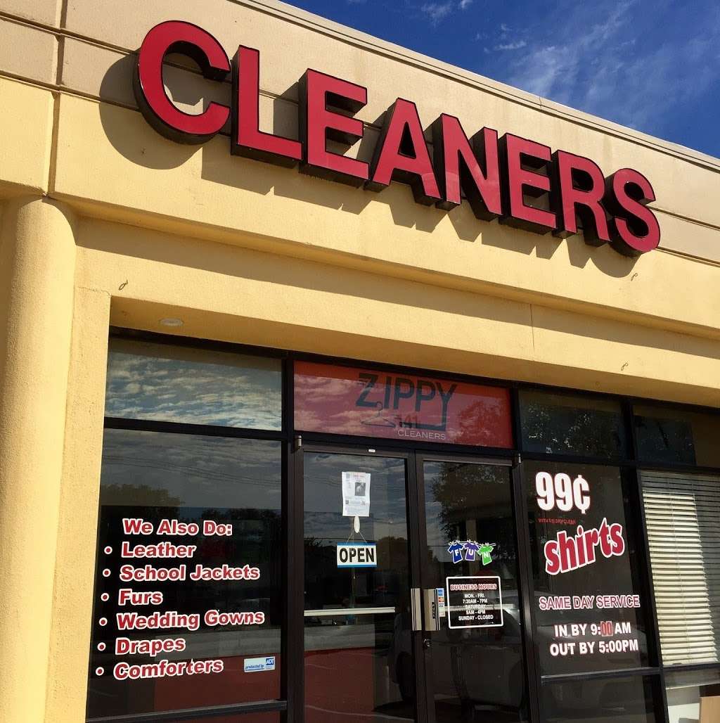 Zippy Dry Cleaners | 1551 E Spring Valley Rd #141, Richardson, TX 75081, USA | Phone: (972) 971-2414