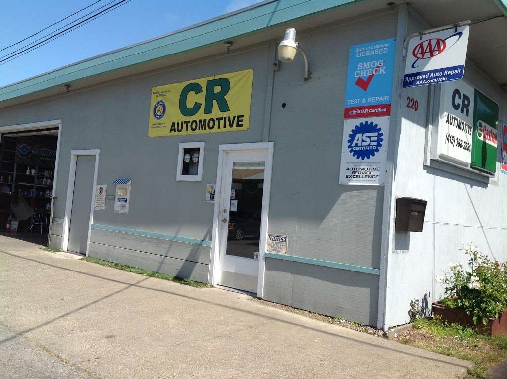 C R Automotive Mill Valley | 220 Shoreline Hwy, Mill Valley, CA 94941, USA | Phone: (415) 388-2880