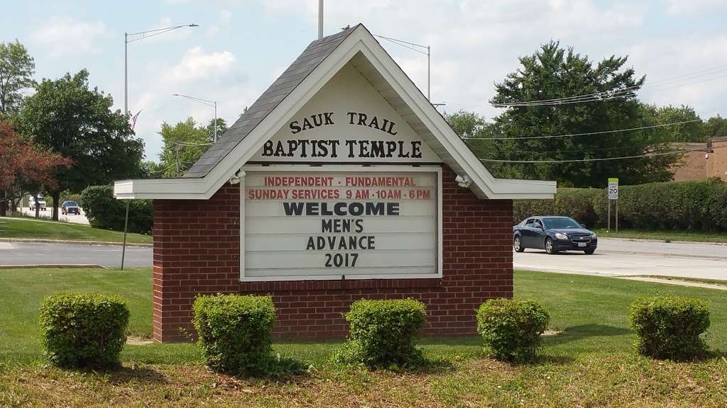 Sauk Trail Baptist Temple | 4411 Sauk Trail, Richton Park, IL 60471, USA | Phone: (708) 481-1490