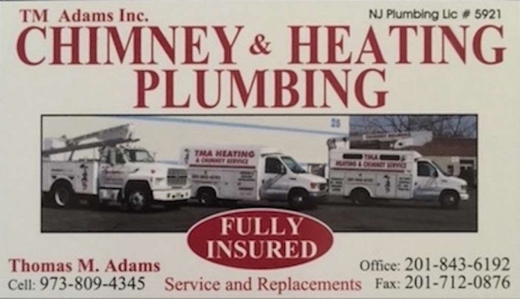 TM Adams Heating & Plumbing, Inc. | 184 Grand St, Garfield, NJ 07026, USA | Phone: (973) 809-4345