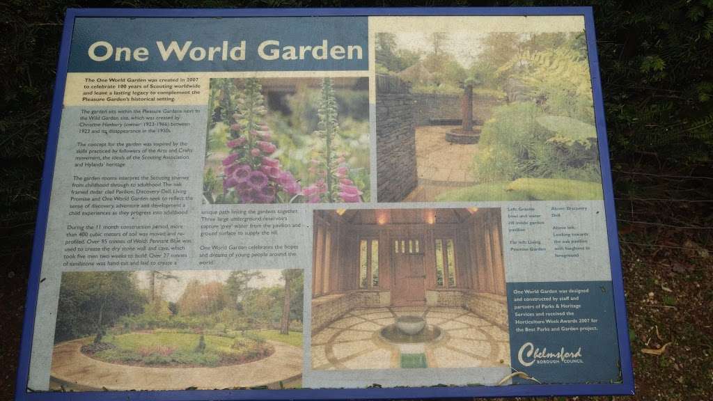 One World Garden | Writtle, Chelmsford CM2 8WQ, UK