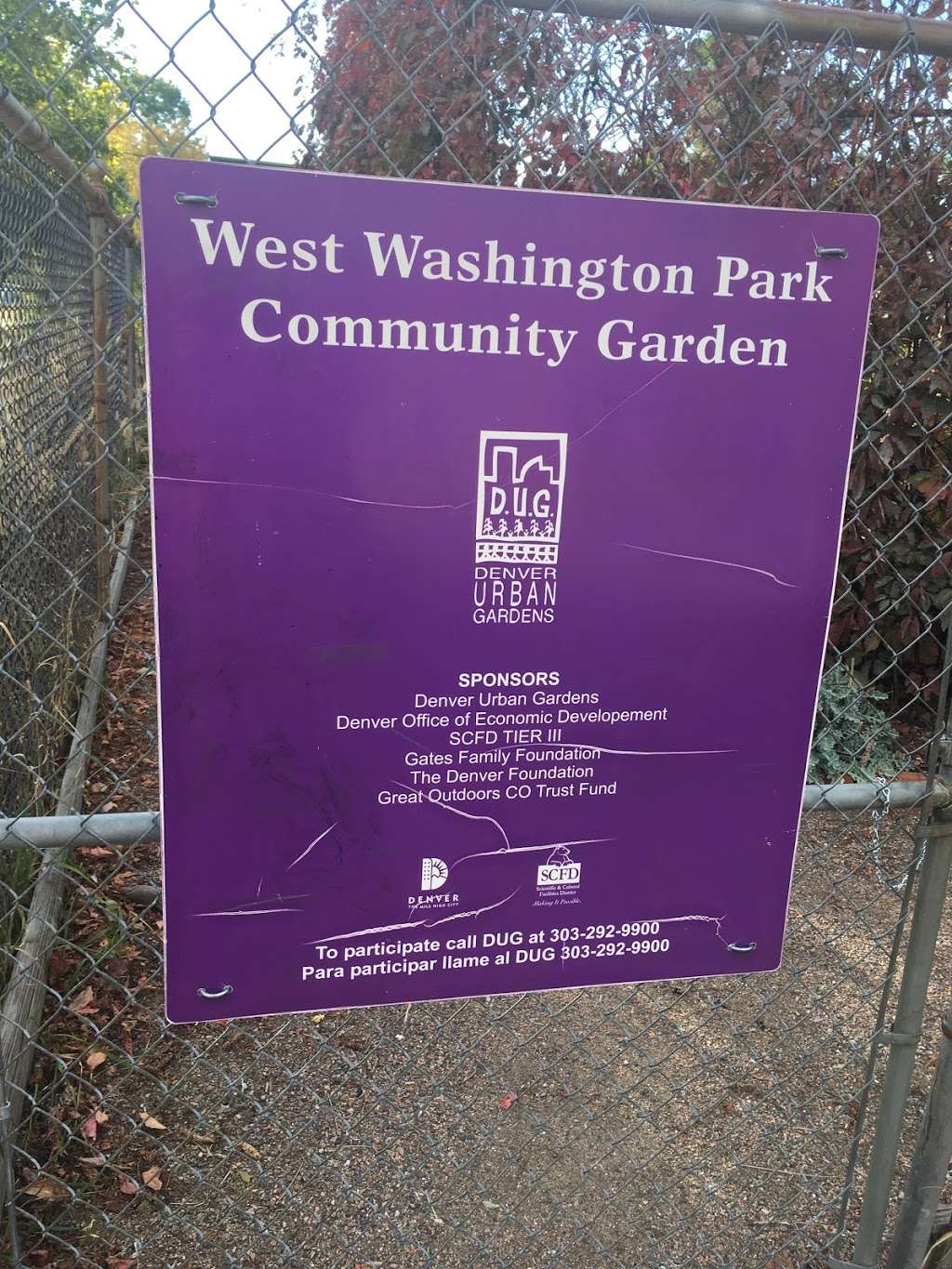 West Washington Park Community Garden | 201 Grant St, Denver, CO 80203, USA