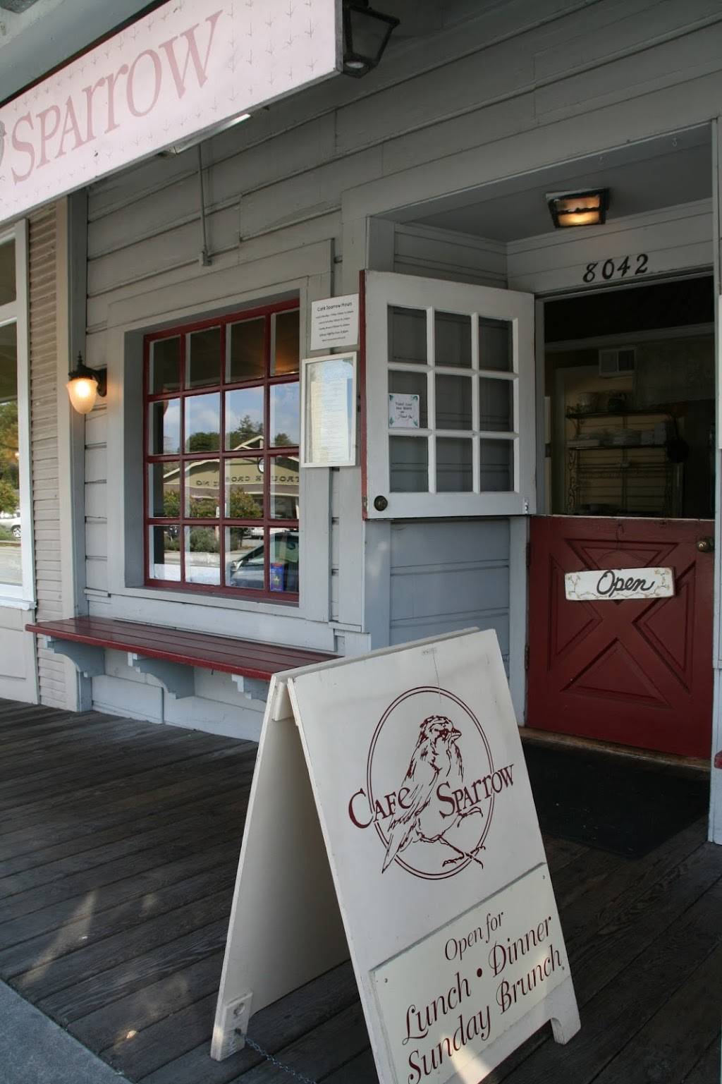 Café Sparrow | 8042 Soquel Dr, Aptos, CA 95003, USA | Phone: (831) 688-6238