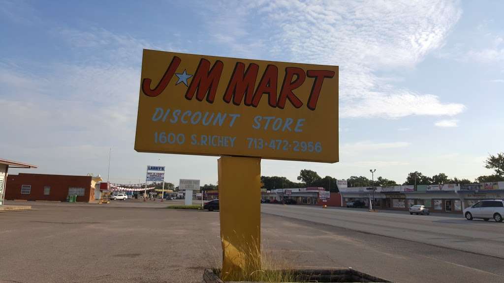 J & M Mart | 1616 Richey St, Pasadena, TX 77502, USA | Phone: (713) 472-2956