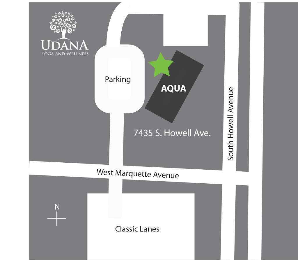 Udana Yoga & Wellness LLC | 7435 S Howell Ave, Oak Creek, WI 53154, USA | Phone: (414) 215-0612