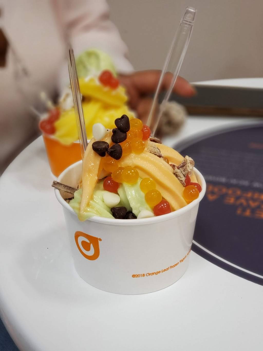 Orange Leaf Frozen Yogurt | 111 Union Ave, East Rutherford, NJ 07073, USA | Phone: (201) 528-8524