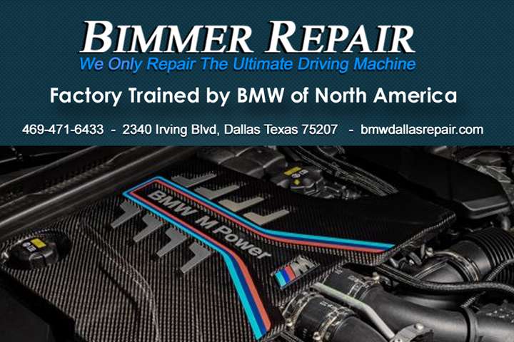 Bimmer Repair | 2340 Irving Blvd, Dallas, TX 75207, USA | Phone: (469) 471-6433