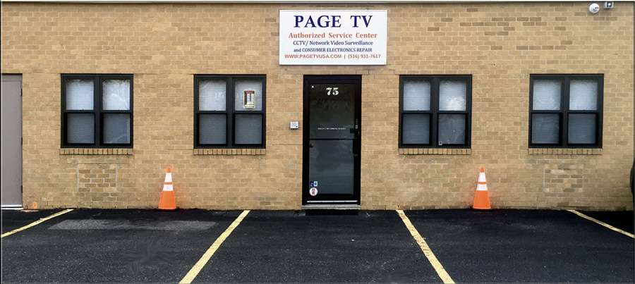 Page TV - CCTV Surveillance Equipment Repair | 75 Bloomingdale Rd, Hicksville, NY 11801, USA | Phone: (516) 931-7617