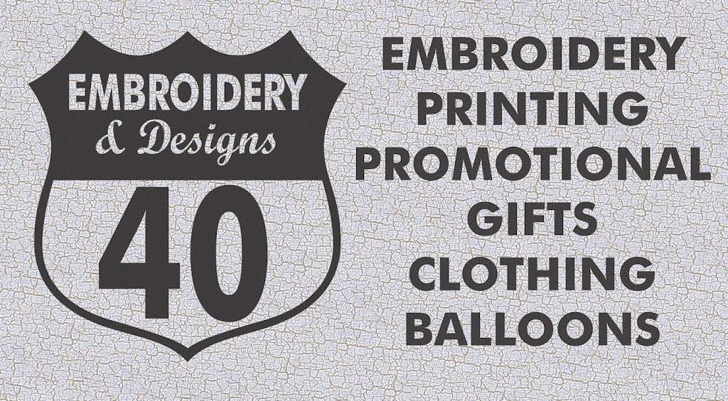 40 Embroidery & Designs LLC | 389 Harding Hwy #8, Pittsgrove Township, NJ 08318 | Phone: (856) 712-2340