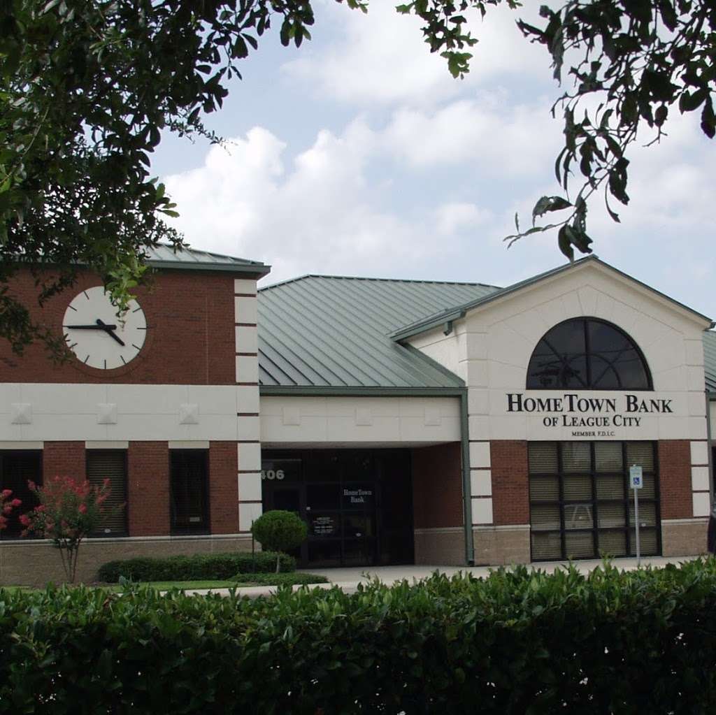 HomeTown Bank of League City | 1406 W Main St, League City, TX 77573, USA | Phone: (281) 554-3265