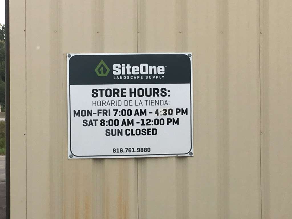 SiteOne Landscape Supply | 13416 S, 3104, US-71, Grandview, MO 64030 | Phone: (816) 761-9880