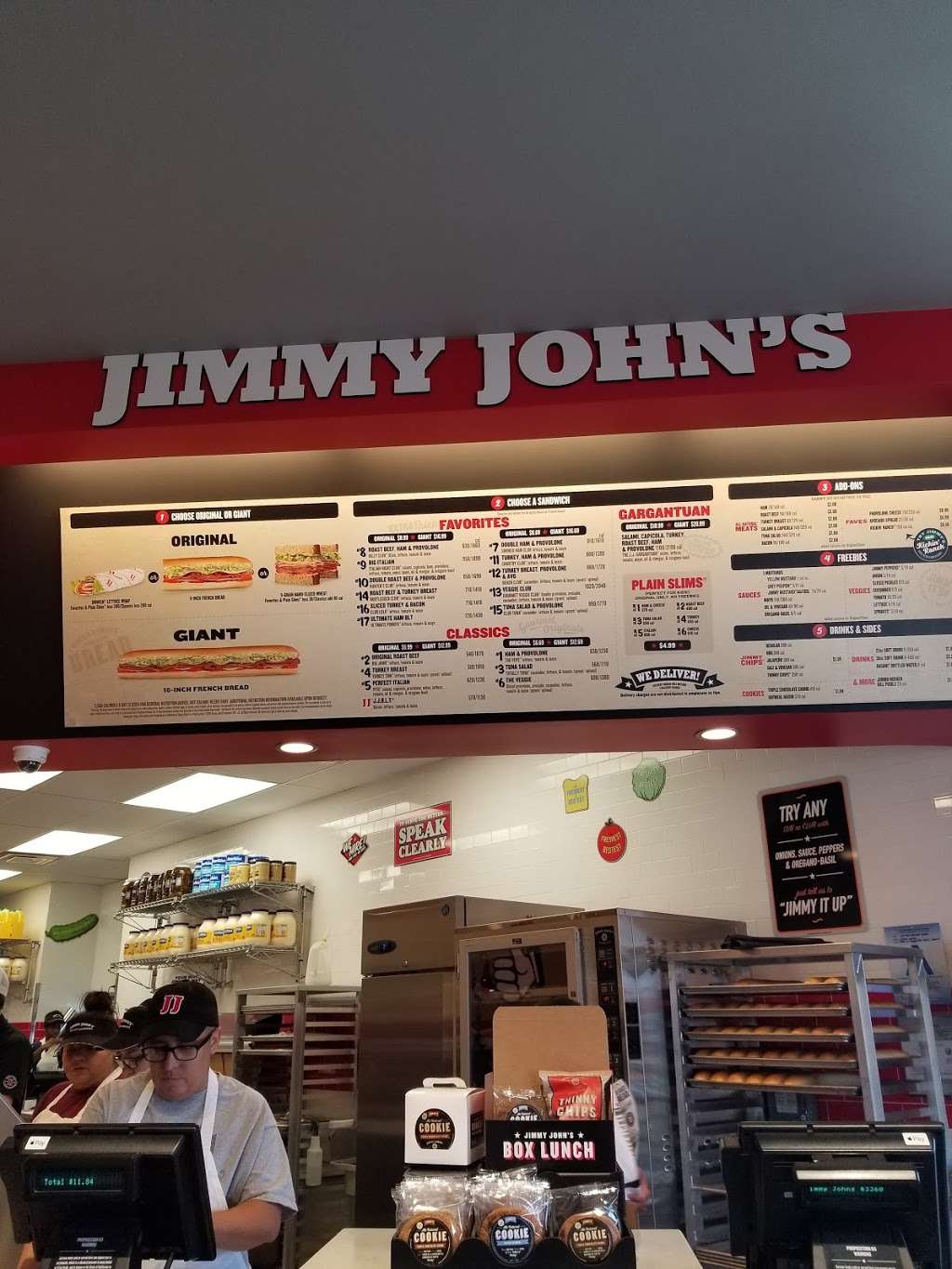 Jimmy Johns | 2550 S Vineyard Ave Suite A, Ontario, CA 91761, USA | Phone: (909) 673-0414