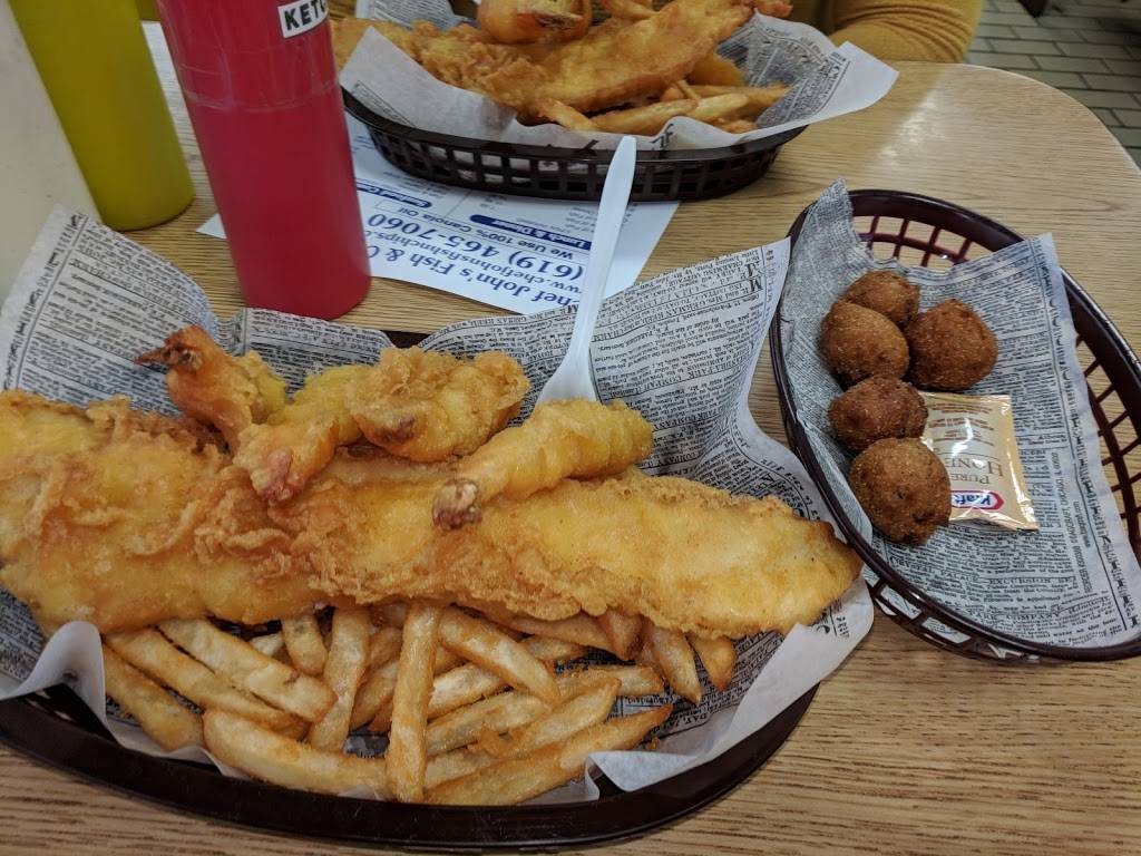 Chef Johns Fish & Chips | 8047 Broadway, Lemon Grove, CA 91945, USA | Phone: (619) 465-7060