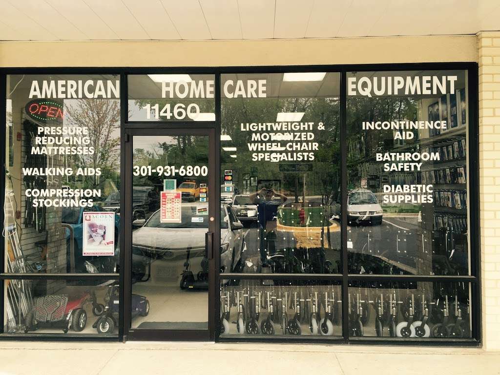 American Homecare Equipment | 11460 Cherry Hill Rd, Beltsville, MD 20705, USA | Phone: (301) 931-6800