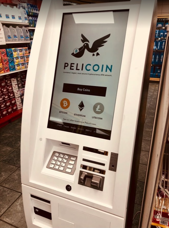 Pelicoin Bitcoin ATM | 6711 Chef Menteur Hwy, New Orleans, LA 70126, USA | Phone: (855) 735-4264