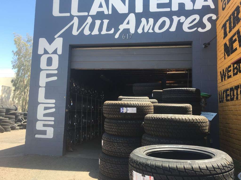 Mil Amores Tire Shop | 617 E Chandler Blvd, Chandler, AZ 85225, USA | Phone: (480) 782-7670