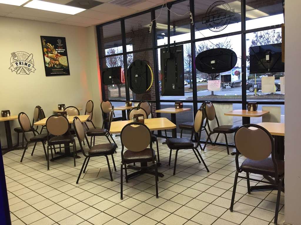 Primo Pizza | 10849 Tidewater Trail, Fredericksburg, VA 22408, USA | Phone: (540) 373-7500