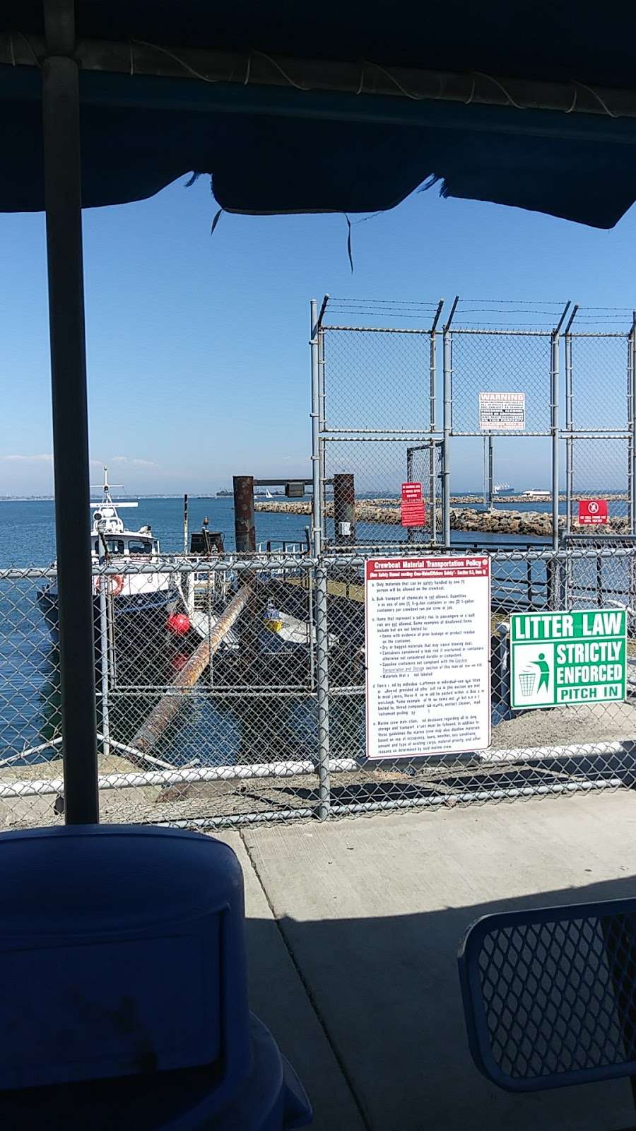 CRC Pier J Boat Landing | 1600 S Harbor Scenic Dr, Long Beach, CA 90802
