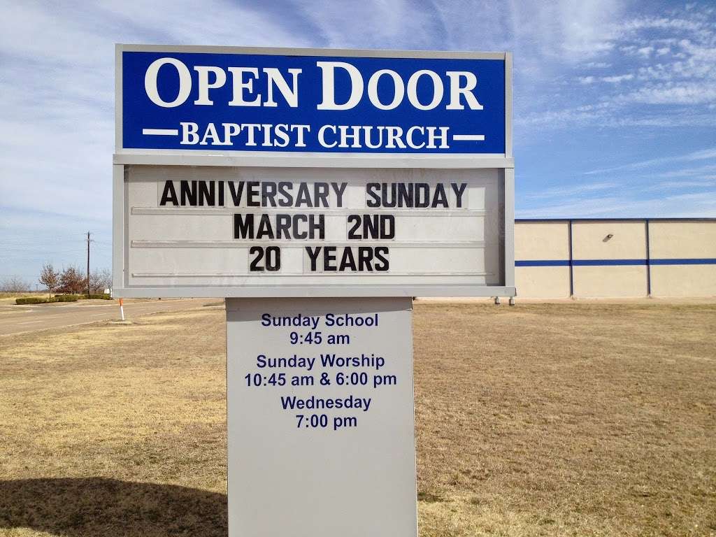 Open Door Baptist Church | 2545 W Warrior Trail, Grand Prairie, TX 75052, USA | Phone: (972) 660-7245