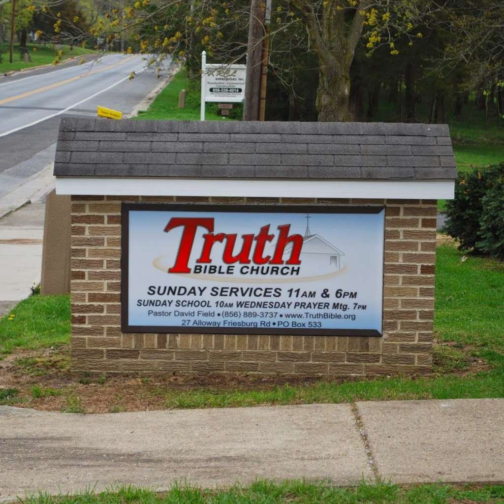 Truth Bible Church | 27 Alloway Friesburg Rd, Alloway, NJ 08001, USA | Phone: (856) 889-3737