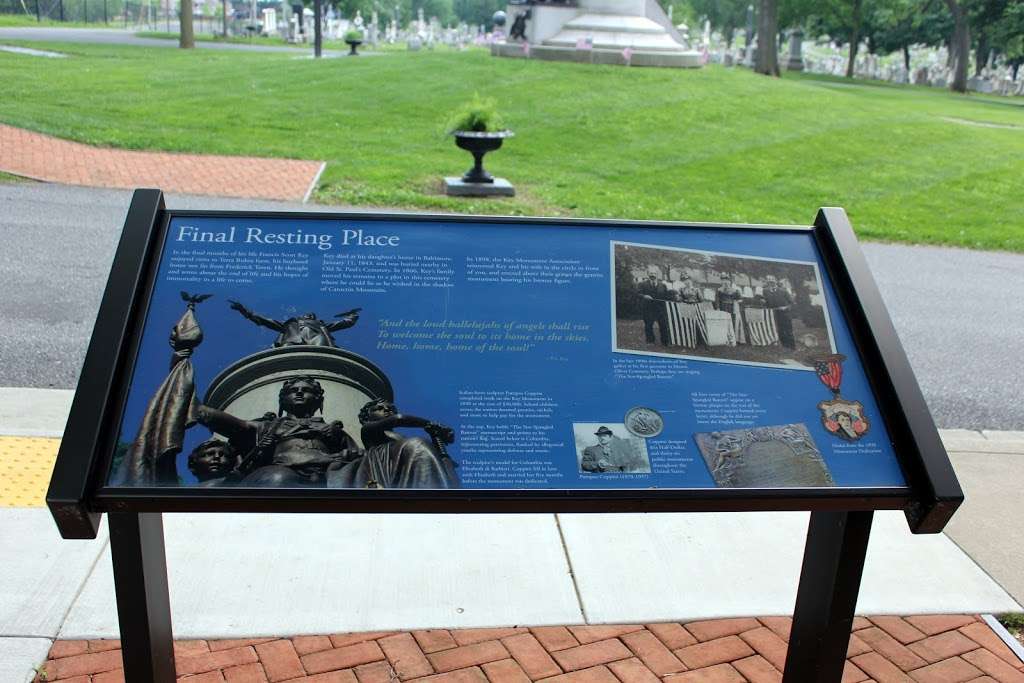 Francis Scott Key Burial Site | 515 S Market St, Frederick, MD 21701, USA | Phone: (301) 662-1164