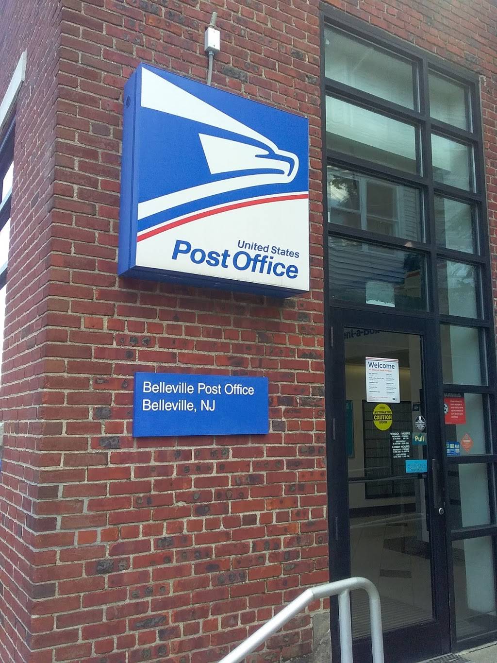 United States Postal Service | 413 Washington Ave, Belleville, NJ 07109 | Phone: (800) 275-8777
