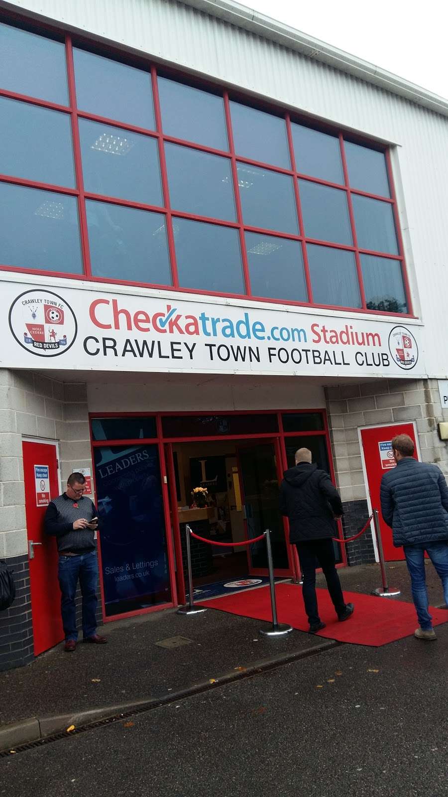 Checkatrade Stadium | Winfield Way, Crawley RH11 9RX, UK | Phone: 01293 410000