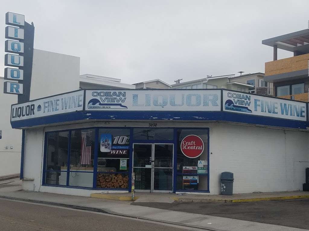 Oceanview Liquor | 3232 Manhattan Ave, Hermosa Beach, CA 90254, USA | Phone: (310) 798-3331