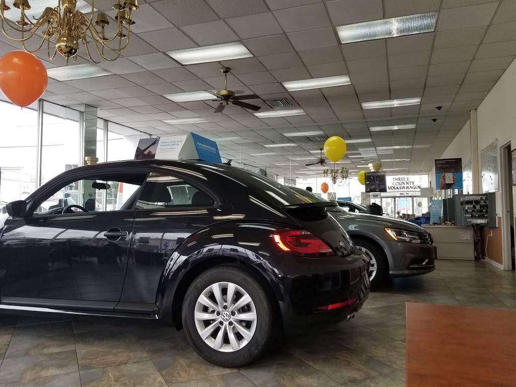 Three County Volkswagen | 701 Riverside Ave, Lyndhurst, NJ 07071, USA | Phone: (201) 933-8383