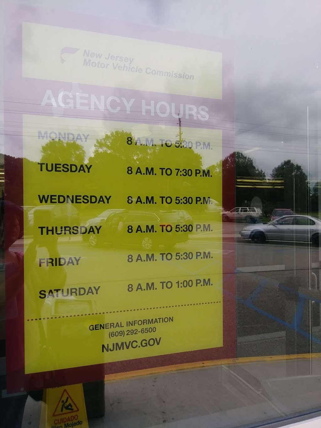 State of New Jersey Motor Vehicle Commission South Brunswick | 2236 Route 130 North, Dayton, NJ 08810 | Phone: (609) 292-6500