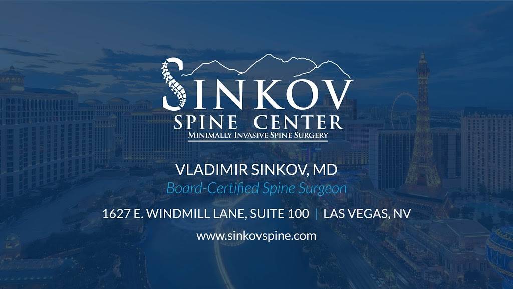 Sinkov Spine Center | 1627 E Windmill Ln #100, Las Vegas, NV 89123, USA | Phone: (702) 710-1010