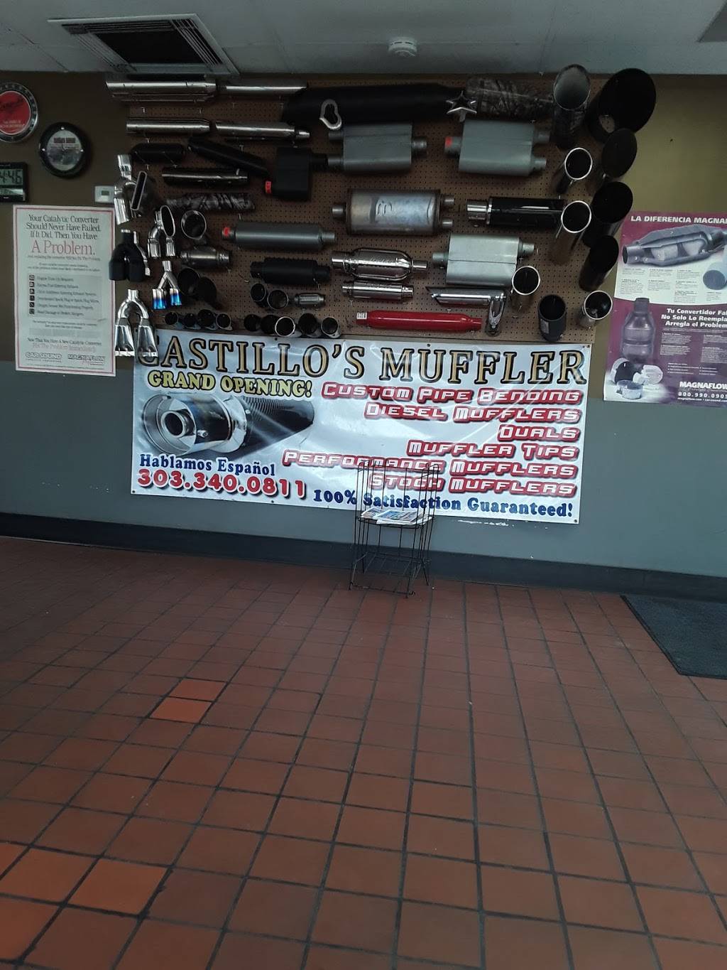 Castillos Muffler | 1456 Del Mar Pkwy, Aurora, CO 80010, USA | Phone: (303) 270-0300