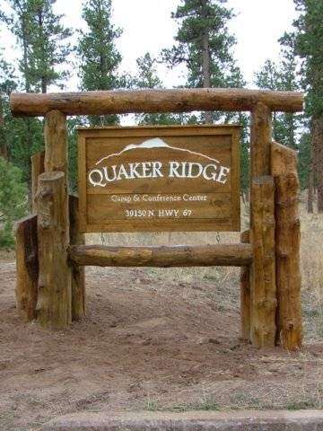 Quaker Ridge Camp & Conference Center | 30150 Colorado 67, Woodland Park, CO 80863, USA | Phone: (719) 687-9012