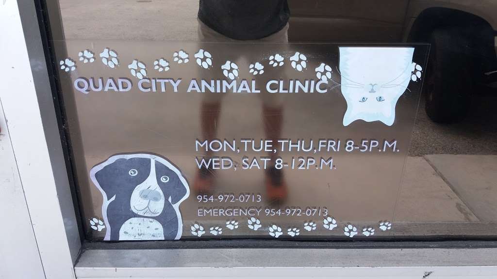 Quad City Animal Clinic | 1743 N State Road 7, Margate, FL 33063, USA | Phone: (954) 972-0713