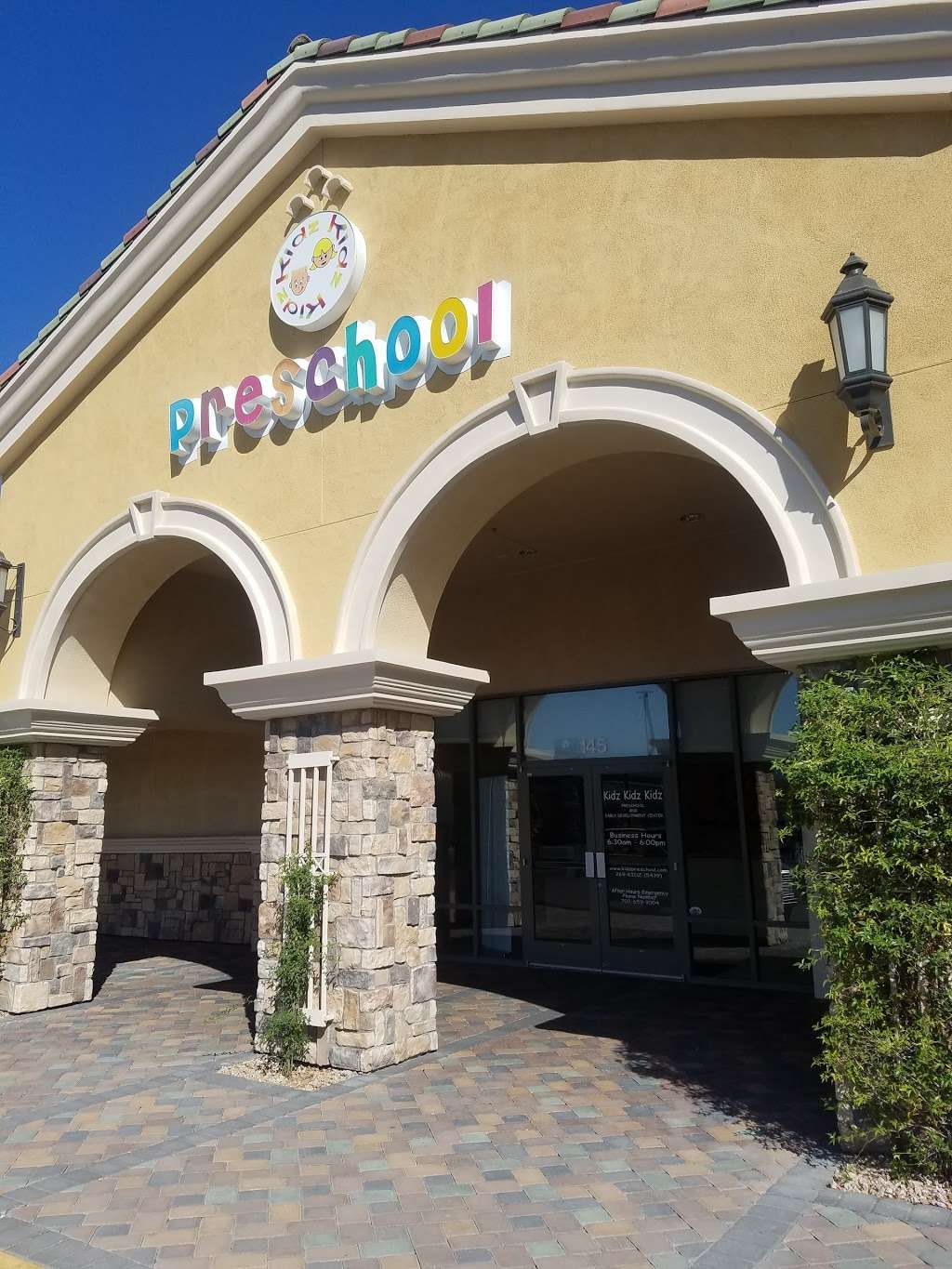 Kidz Kidz Kidz Preschool & Early Development Center | 11350 Southern Highlands Pkwy, Las Vegas, NV 89141, USA | Phone: (702) 269-5439