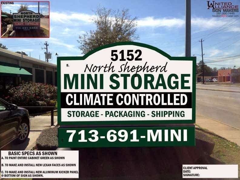 North Shepherd Mini Storage | 5152 N Shepherd Dr, Houston, TX 77018 | Phone: (713) 691-6464