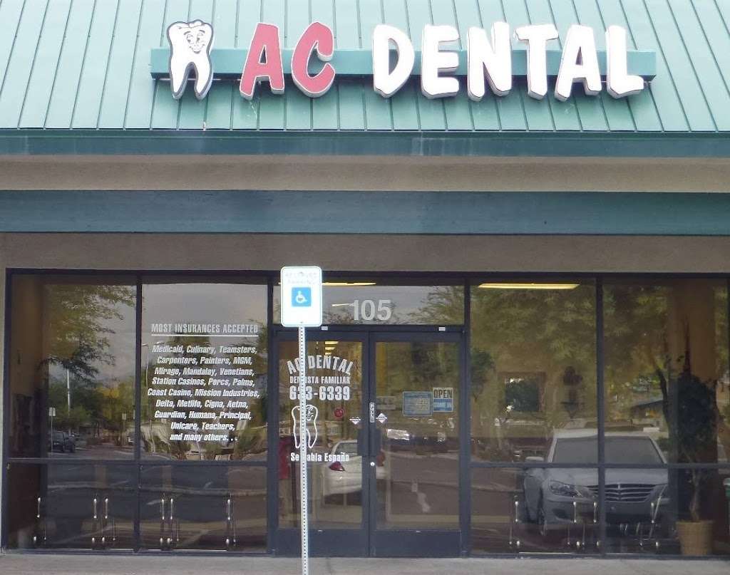 AC Dental LLC | 1520 N Eastern Ave #105, Las Vegas, NV 89101, USA | Phone: (702) 633-6339